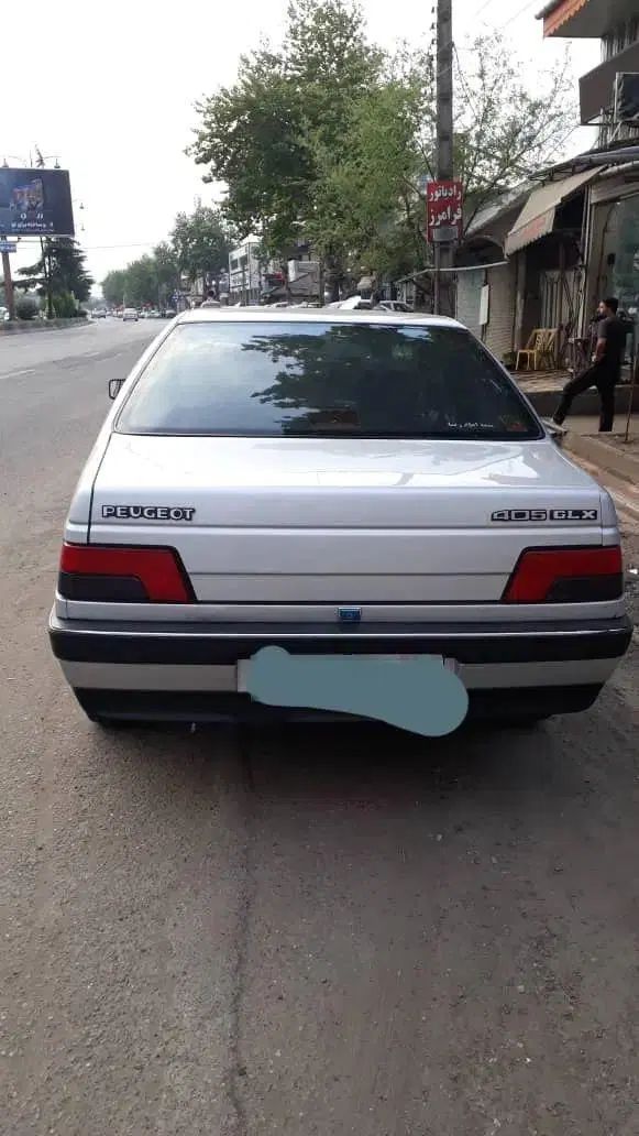 پژو 405 GLX - دوگانه سوز CNG، مدل ۱۳۹۰|خودرو سواری و وانت|رشت, معلم|دیوار