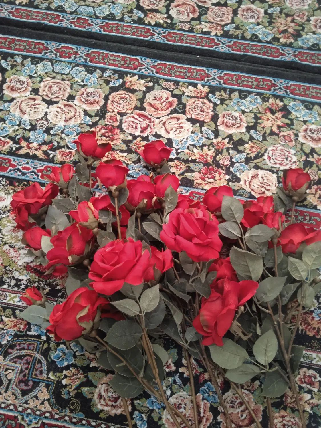 هشت شاخه گل رز خارجی|گل مصنوعی|تهران, فلاح|دیوار
