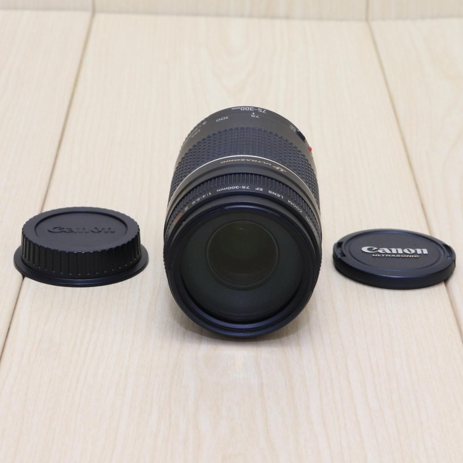 لنز تله زوم کانن Canon EF 75-300mm f/4-5.6 III|دوربین عکاسی و فیلم‌برداری|تهران, بازار|دیوار