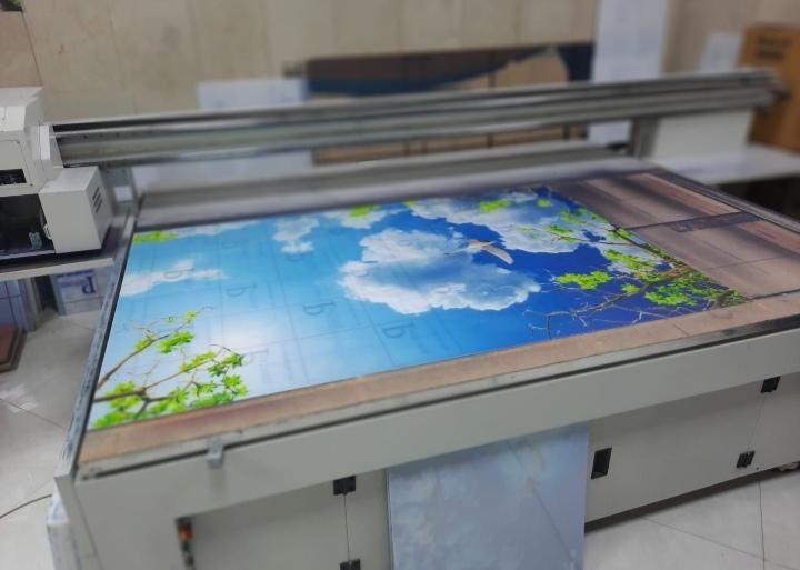 اسمان مجازی تایل اسمان چاپی تایل سقفی چاپ مستقیم|مصالح و تجهیزات ساختمان|تهران, بلورسازی|دیوار