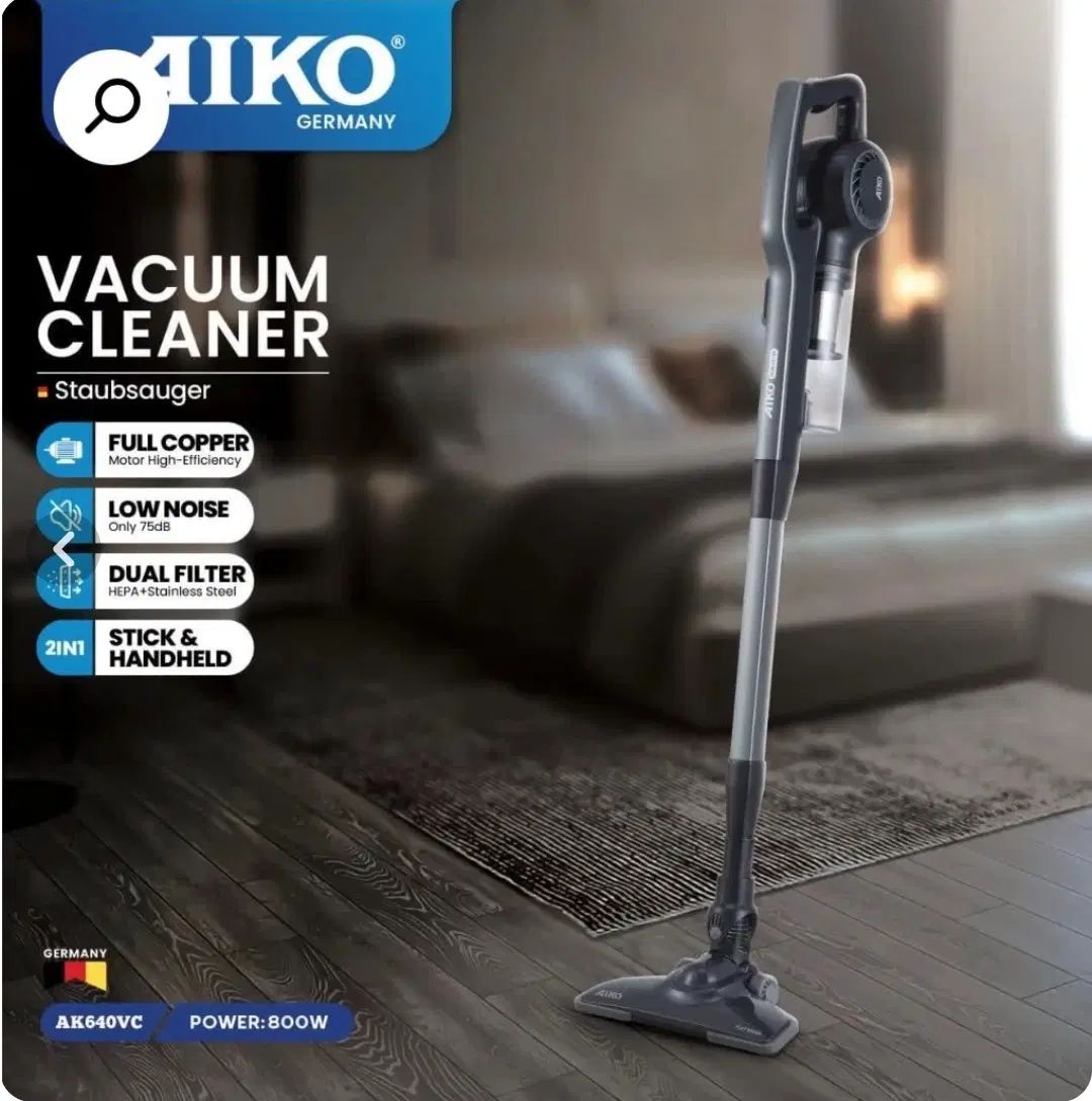 جارو برقی ایستاده آیکو مدل AK640vc قدرت ۸۰۰ وان|جاروبرقی، جارو شارژی، بخارشو|بندر انزلی, جهانگانی|دیوار