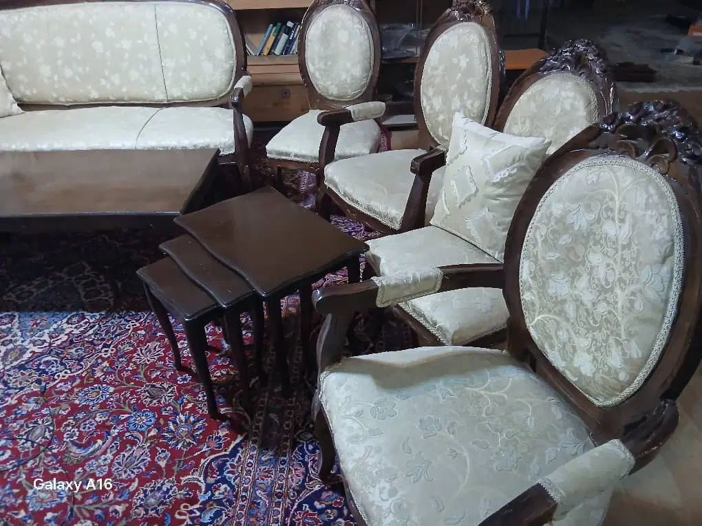 مبلمان استیل و میز پذیرایی و سری میز عسلی|مبلمان خانگی و میز عسلی|رودهن, |دیوار