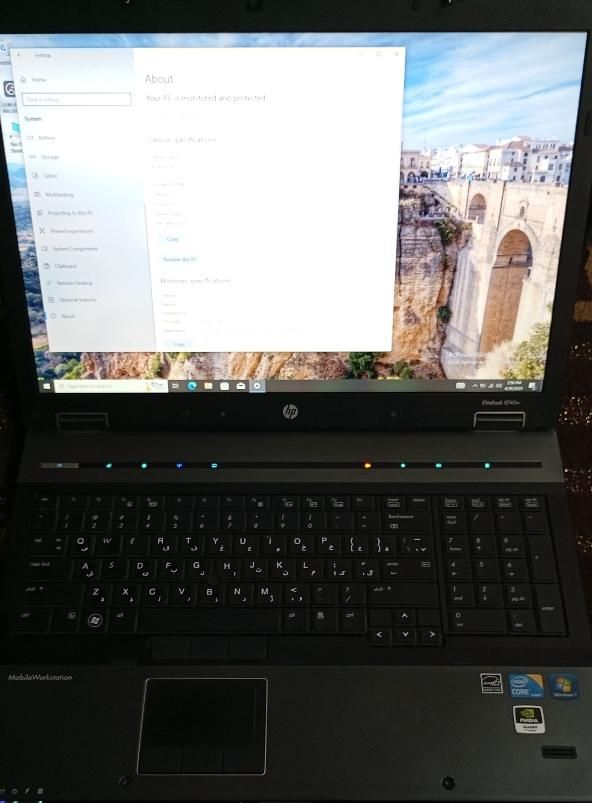 لبتاپ EliteBook 8740w|رایانه همراه|اهواز, زرگان|دیوار