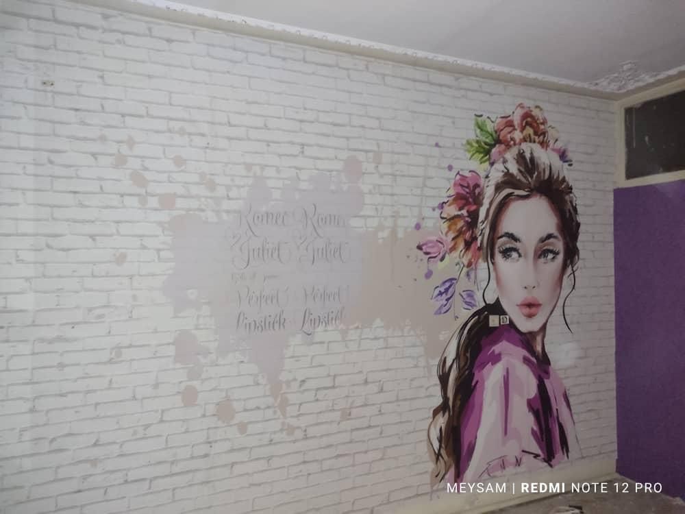 نصاب کاغذدیواری و نصب پوستر و نقاش ساختمان|خدمات پیشه و مهارت|تهران, افسریه شمالی|دیوار