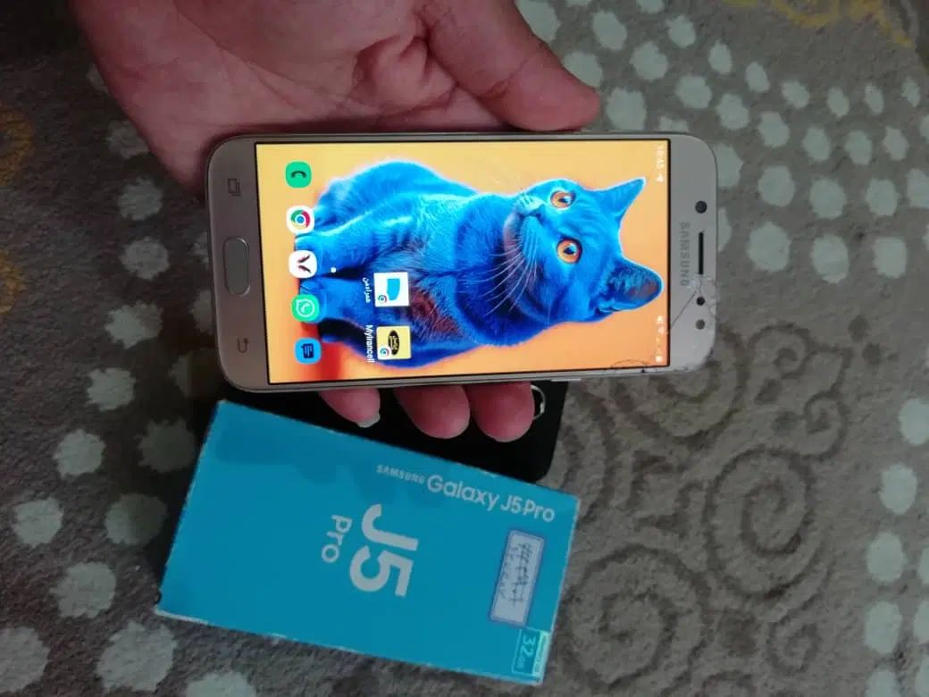 سامسونگj5 pro طلایی|موبایل|کرج, باغستان|دیوار