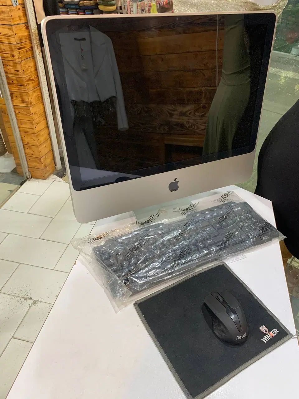 کامپیوتر بدون کیس apple imac|رایانه رومیزی|رشت, گلباغ نماز|دیوار