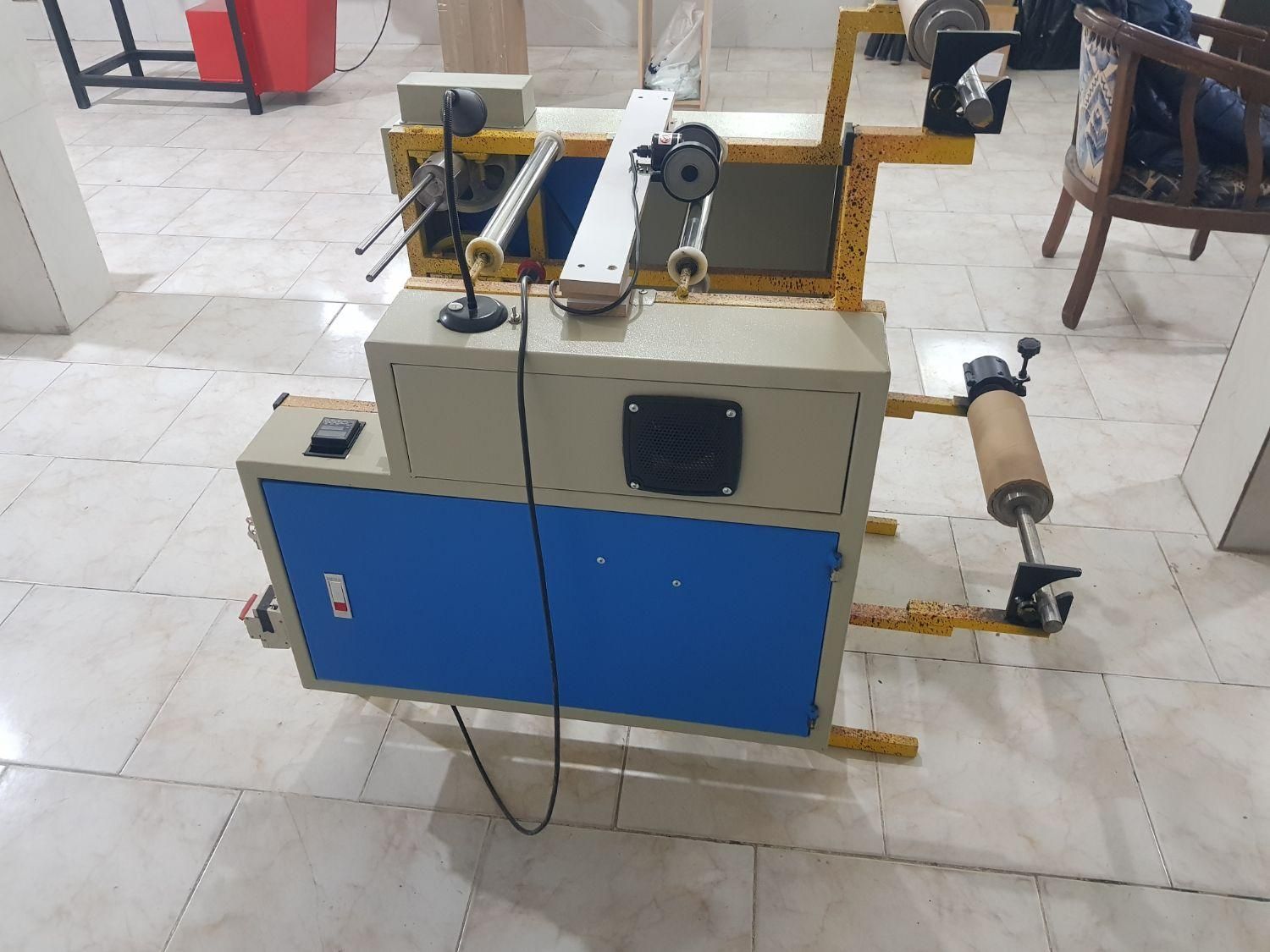 فروش دستگاه برش وبسته بندی چسب برق سفره یکبار مصرف|ماشین‌آلات صنعتی|هشتگرد, شهرک راه آهن|دیوار