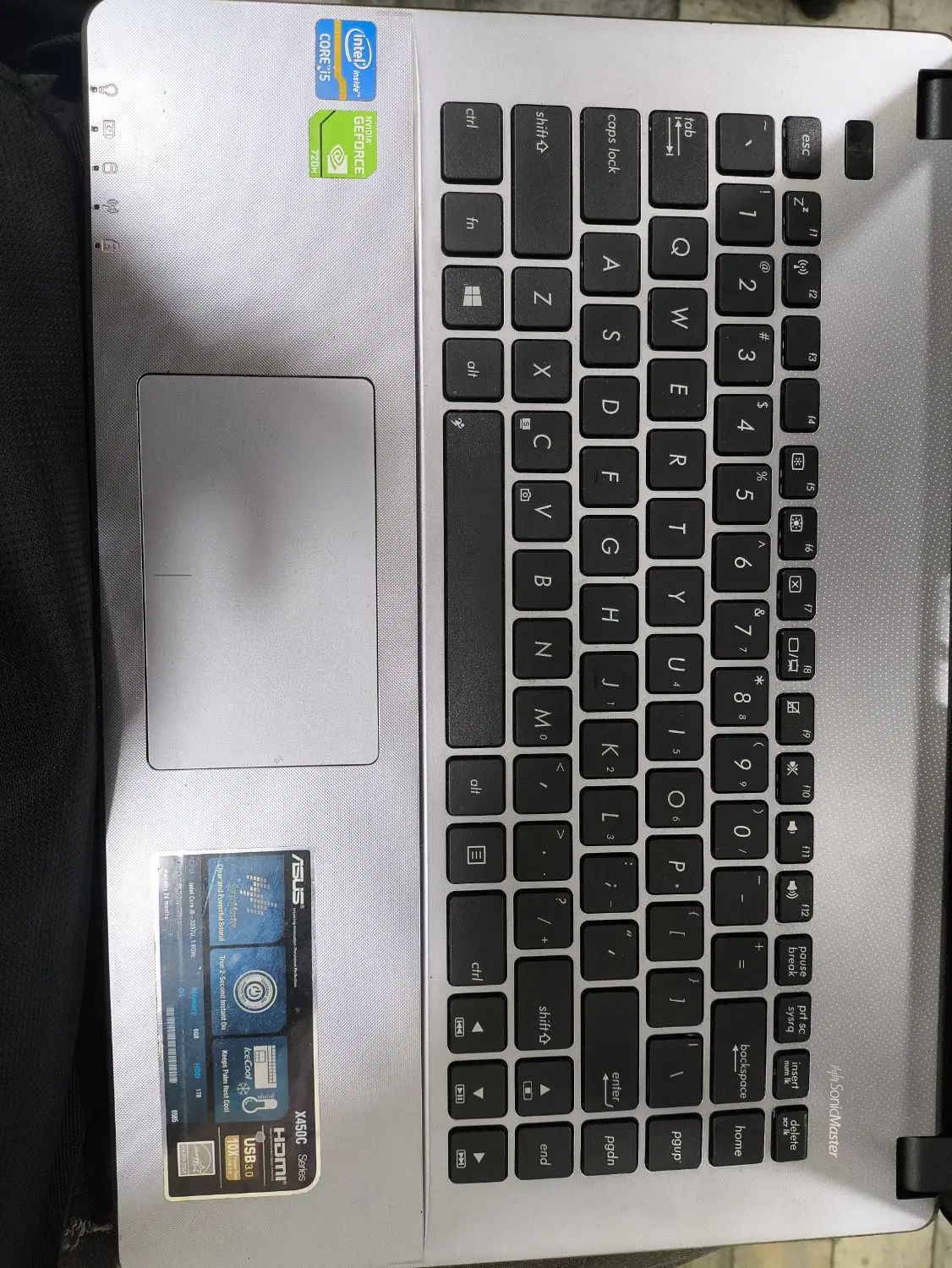 لب تاب asusمدل x450c|رایانه همراه|تهران, شوش (باغ آذری)|دیوار