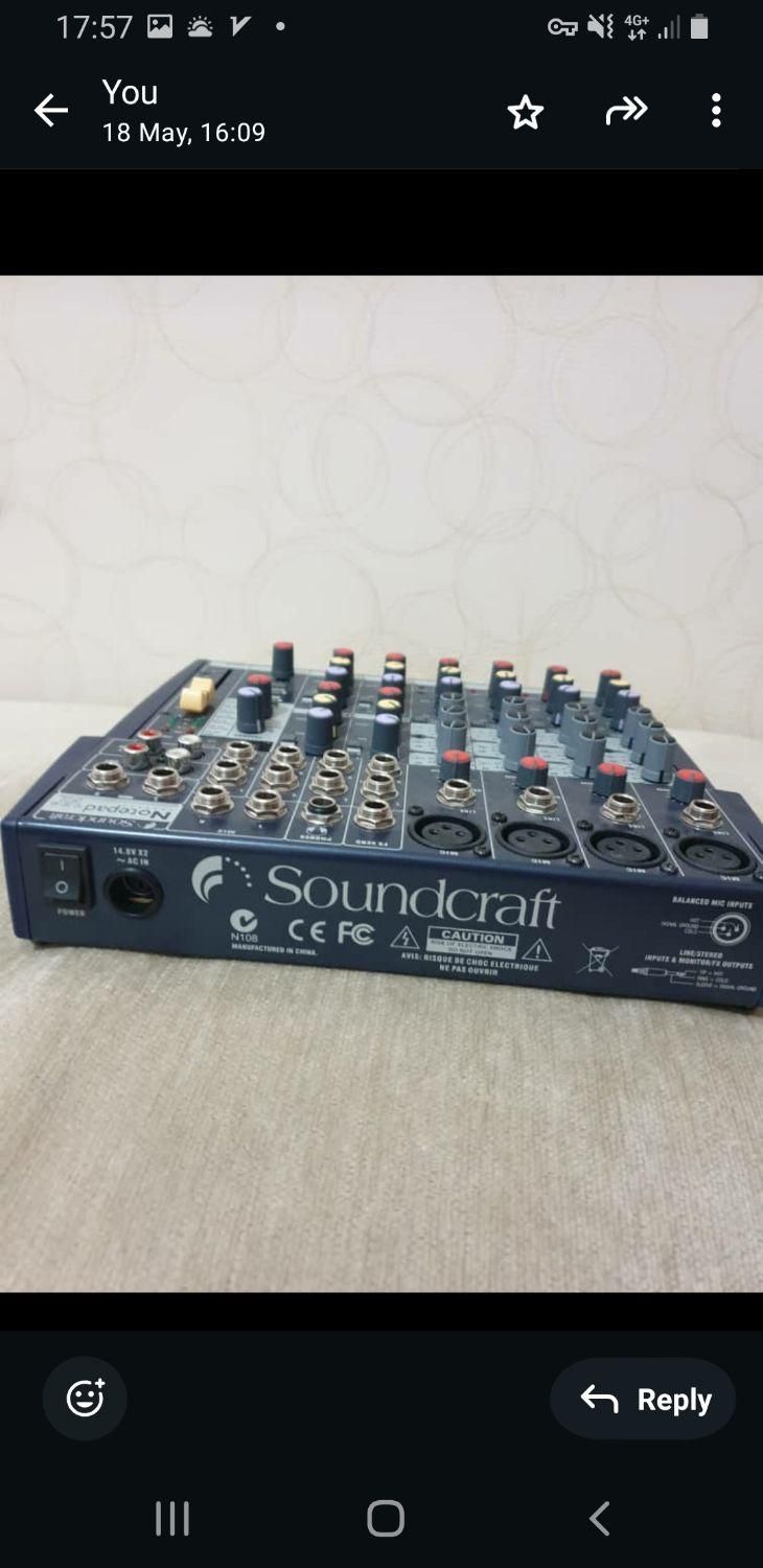 میکسر sound craft|آلات موسیقی|شیراز, معالی‌آباد|دیوار