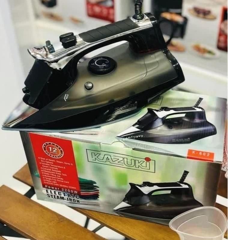 اتو بخار کازوکی دستی کف سرامیکی باگارانتی اتوبخار|اتو و لوازم اتو|مشهد, طلاب|دیوار