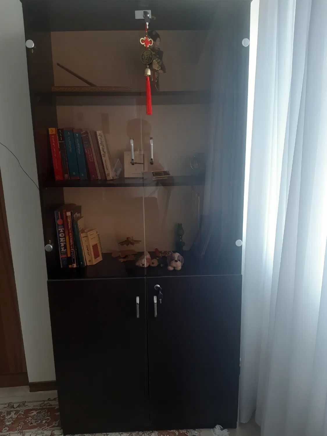 کتابخانه|کتابخانه، شلف، قفسه‌های دیواری|تهران, شمس‌آباد|دیوار