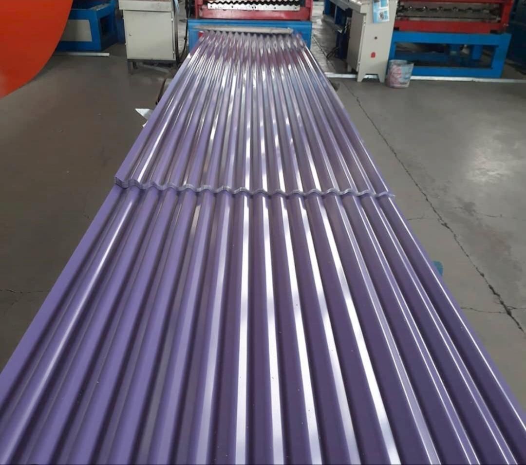 مرکز تولید ورق شیروانی ساده و رنگی به طول دلخواه|عمدهفروشی|کرمانشاه, |دیوار