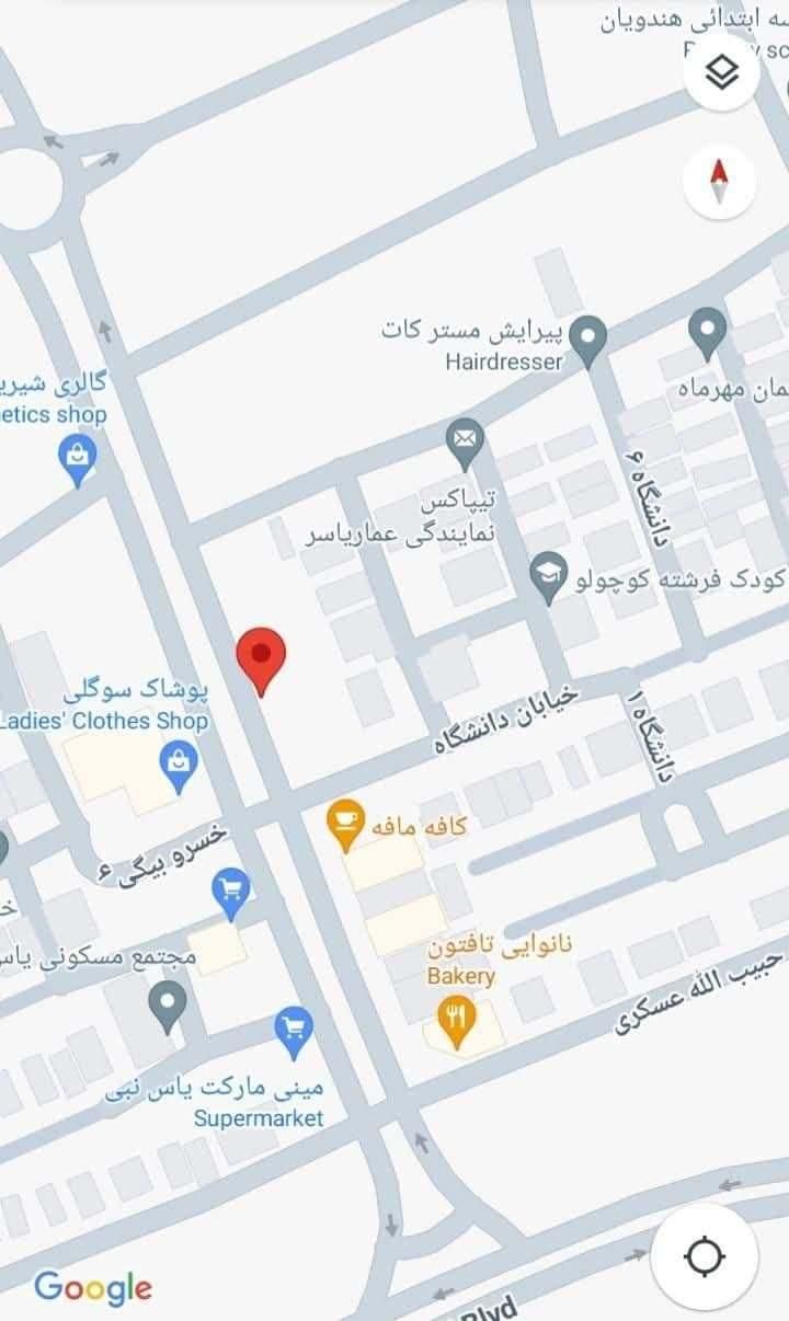 زمین تجاری مسکونی بر بلوار تعاون|فروش زمین و ملک کلنگی|قم, عمار یاسر|دیوار