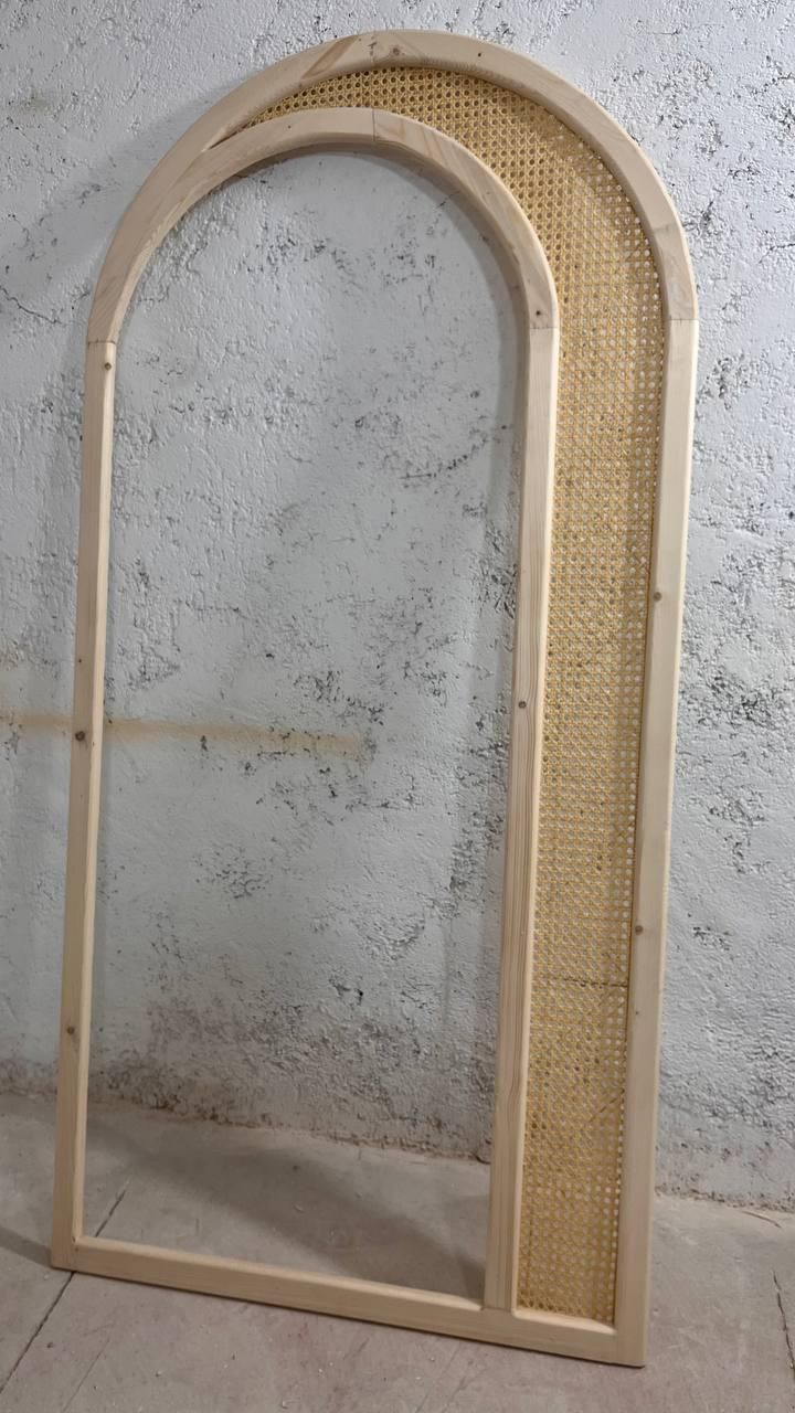 حصیر بامبو و قاب آئینه|صنایع دستی و سایر لوازم تزئینی|بجنورد, |دیوار