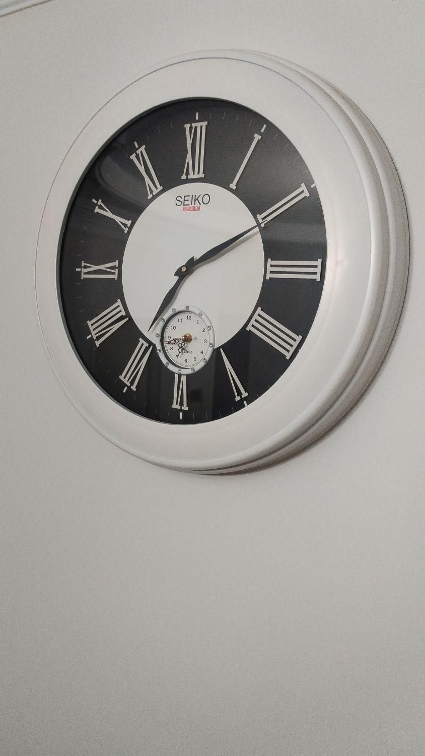 ساعت دیواری سفید SEIKO|ساعت دیواری و تزئینی|تهران, خلیج فارس|دیوار