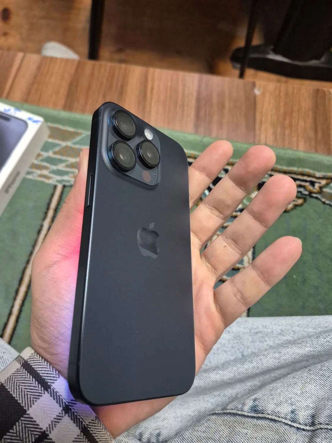 اپل iPhone 15 Pro با حافظهٔ ۲۵۶ گیگابایت|موبایل|تهران, اسکندری|دیوار