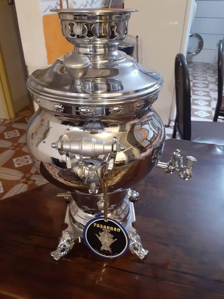 سماور گازی 6 لیتری نو|سماور، چای‌ساز، قهوه‌ساز|مبارکه, |دیوار