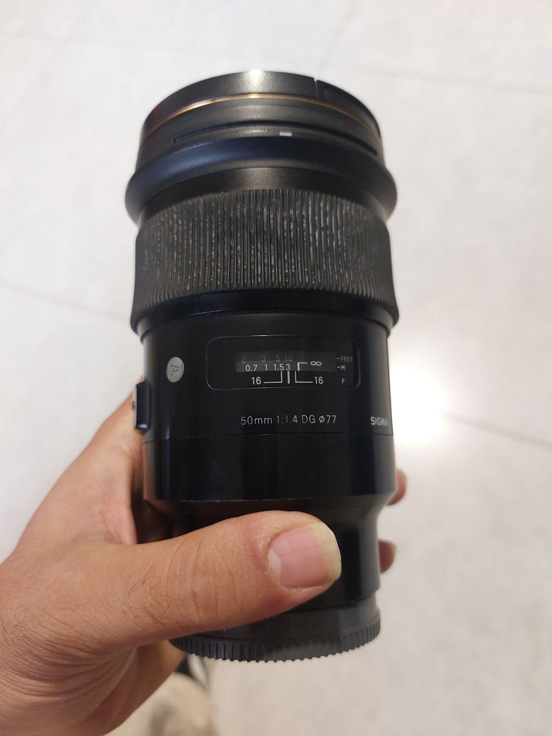 sigma 50 1.4|دوربین عکاسی و فیلم‌برداری|گرگان, |دیوار