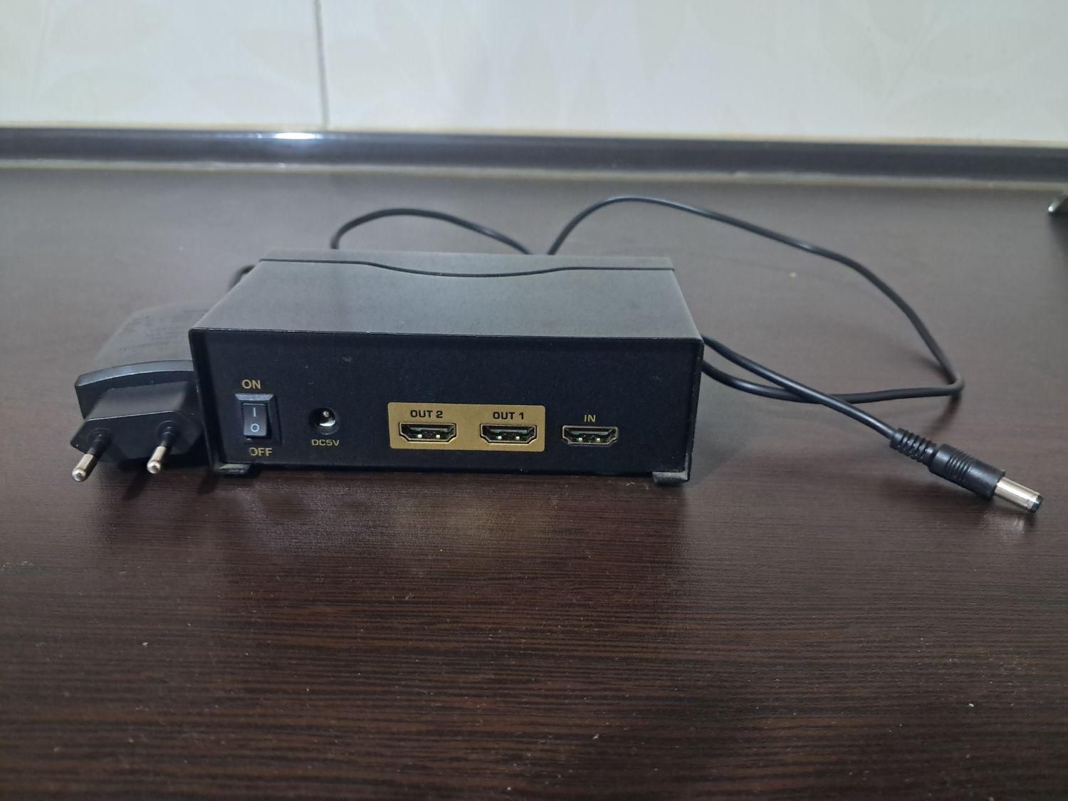 اسپلیتر HDMI برای اتصال دو مانیتور به یک سیستم|لوازم جانبی موبایل و تبلت|گنبد کاووس, |دیوار