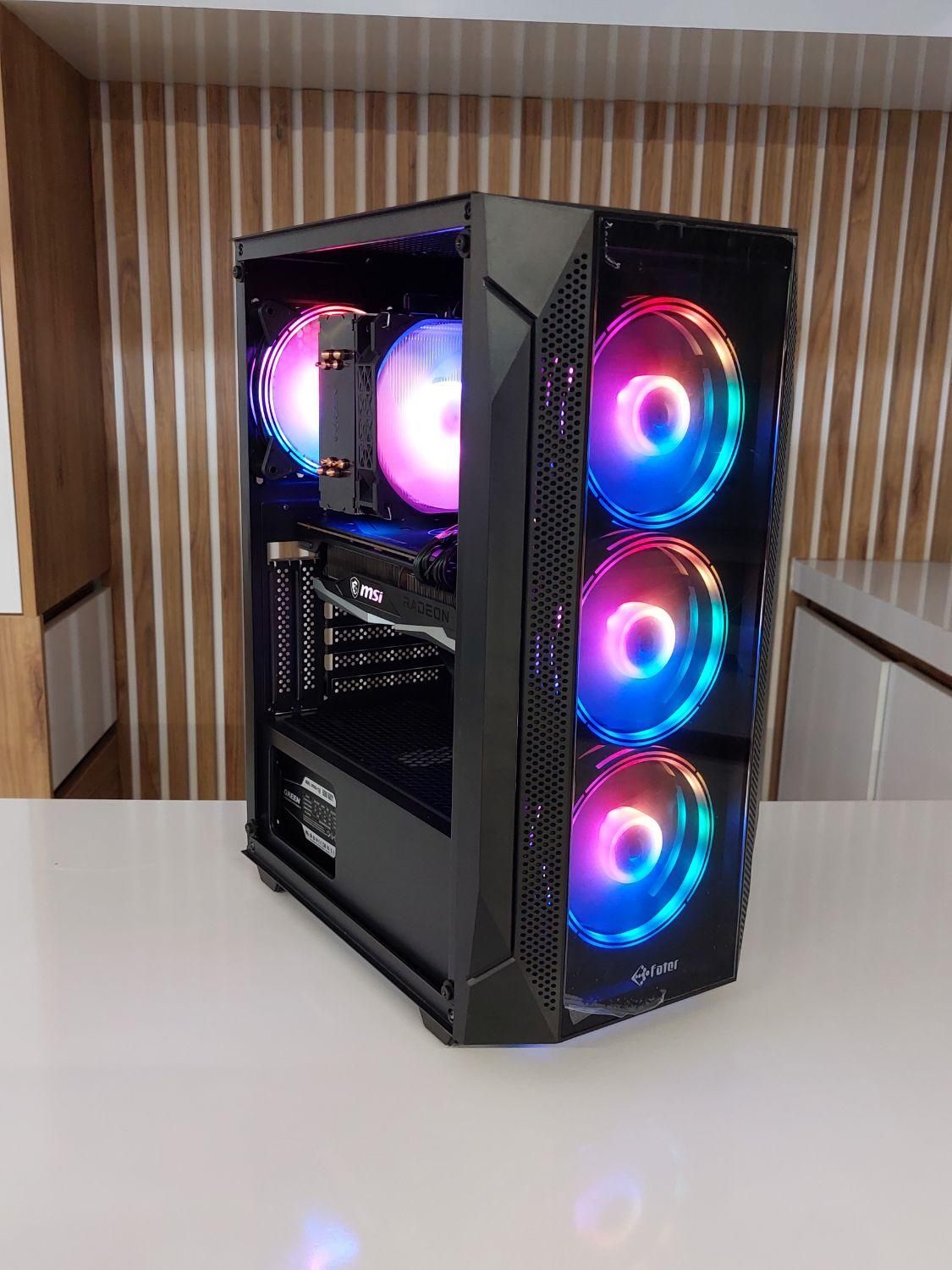 کیس کامپیوتر گیمینگ و طراحی گرافیک 8 گیگ رم 16|رایانه رومیزی|تبریز, |دیوار