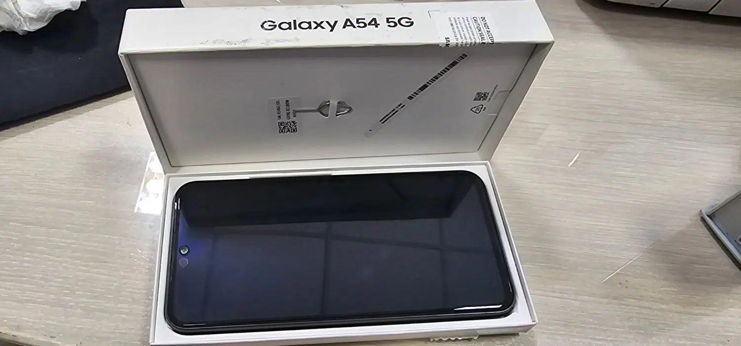 samsung a54 256 ram8 5g در حد صفر|موبایل|تهران, استاد معین|دیوار