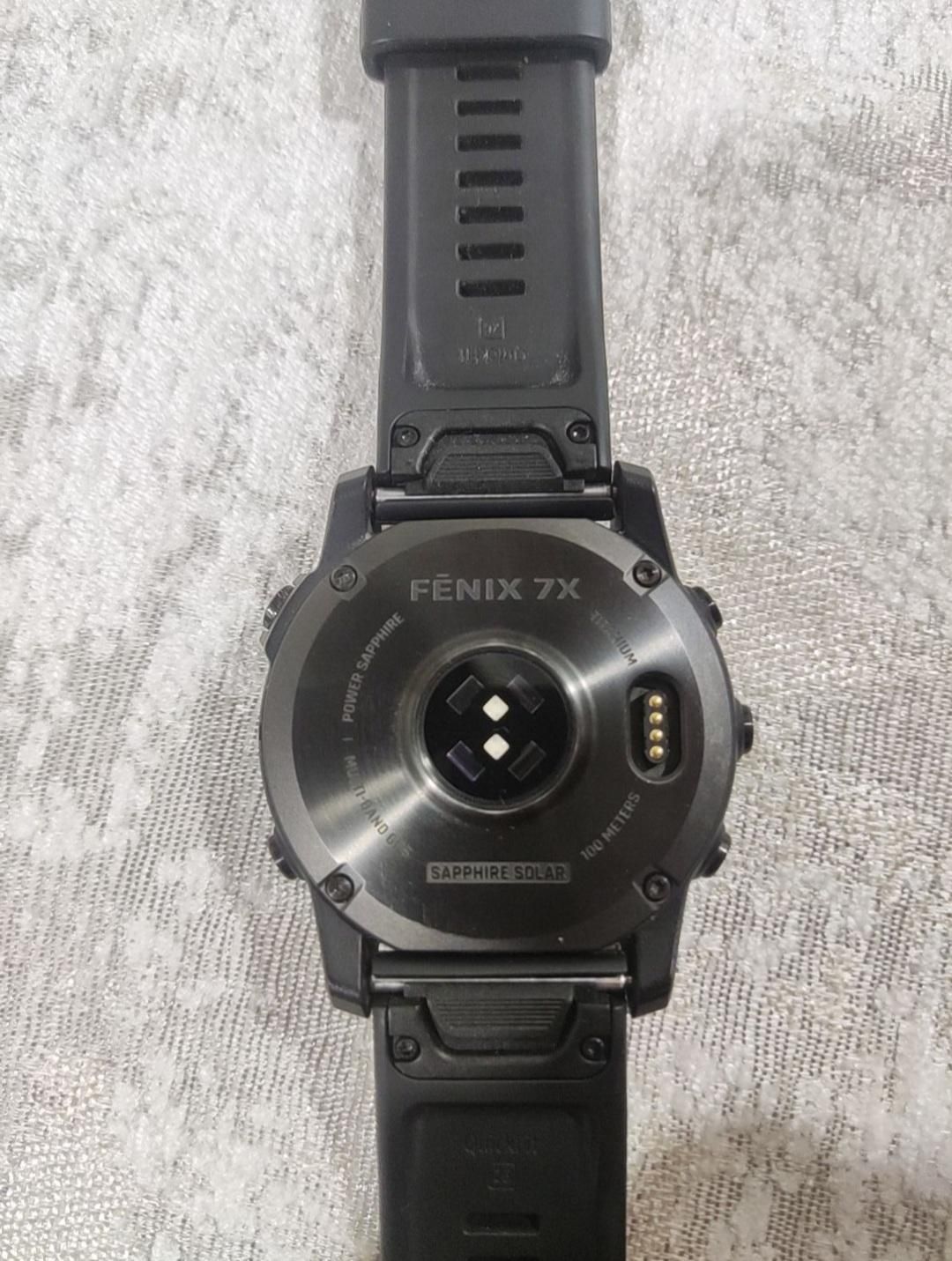 ساعت گارمین 7x sapphire solar dlc black edition|ساعت|فردیس, طالقانی|دیوار