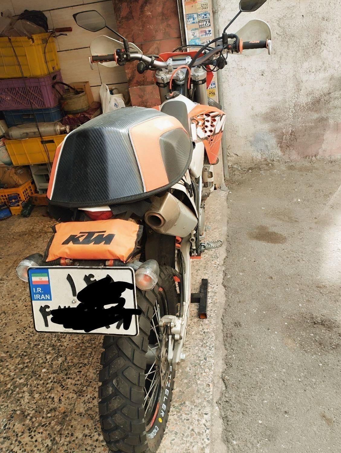 KTM 250تریل اندرو ادونچر tuning|موتورسیکلت|تهران, امیرآباد|دیوار