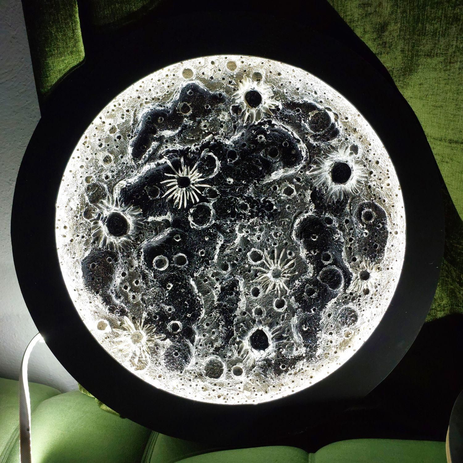 تابلو ماه و کره زمین|تابلو، نقاشی، عکس|تهران, دولاب|دیوار