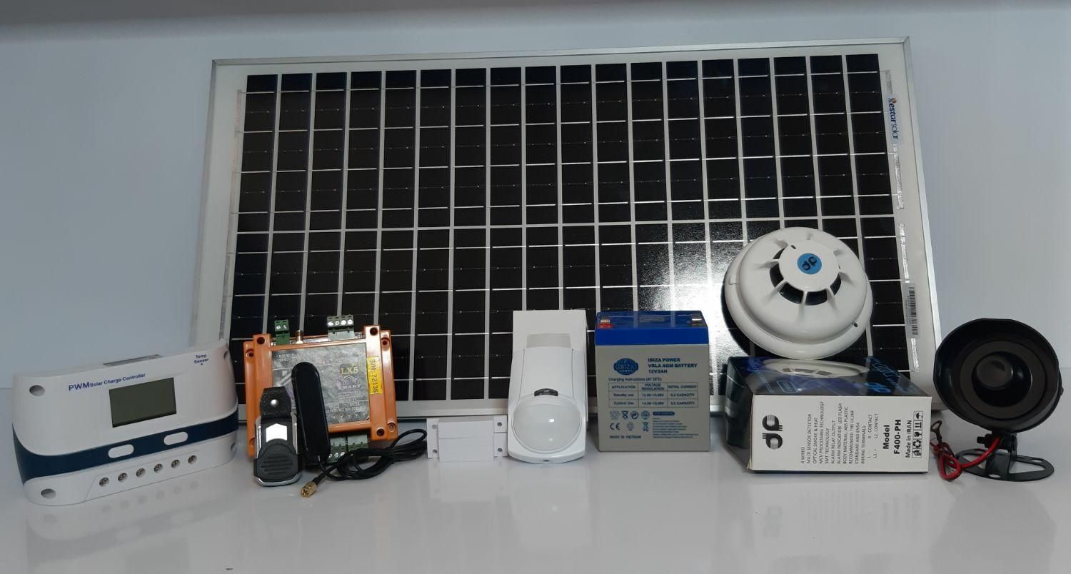 دزدگیر خورشیدی (بدون نیاز به برق)|دوربین مداربسته|نجف‌آباد, جوزدان|دیوار