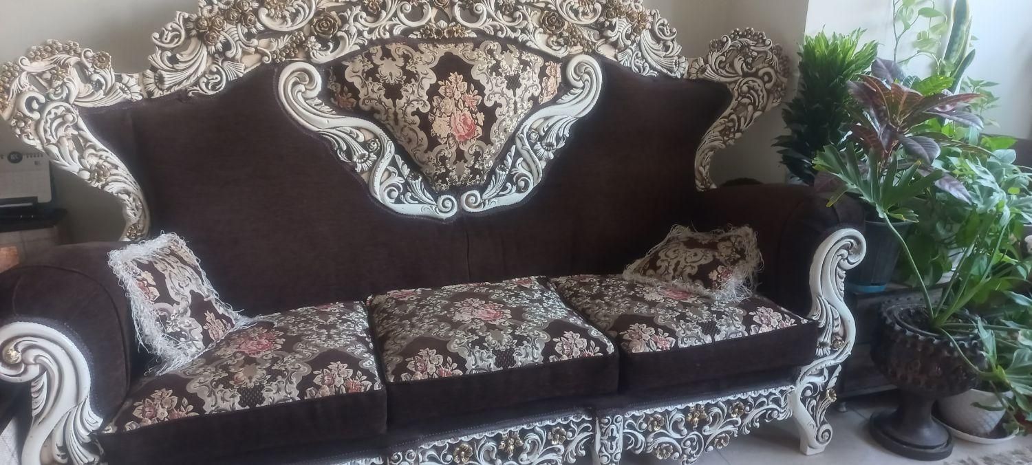 مبل ۷ نفره|مبلمان خانگی و میز عسلی|شیراز, تاچارا|دیوار