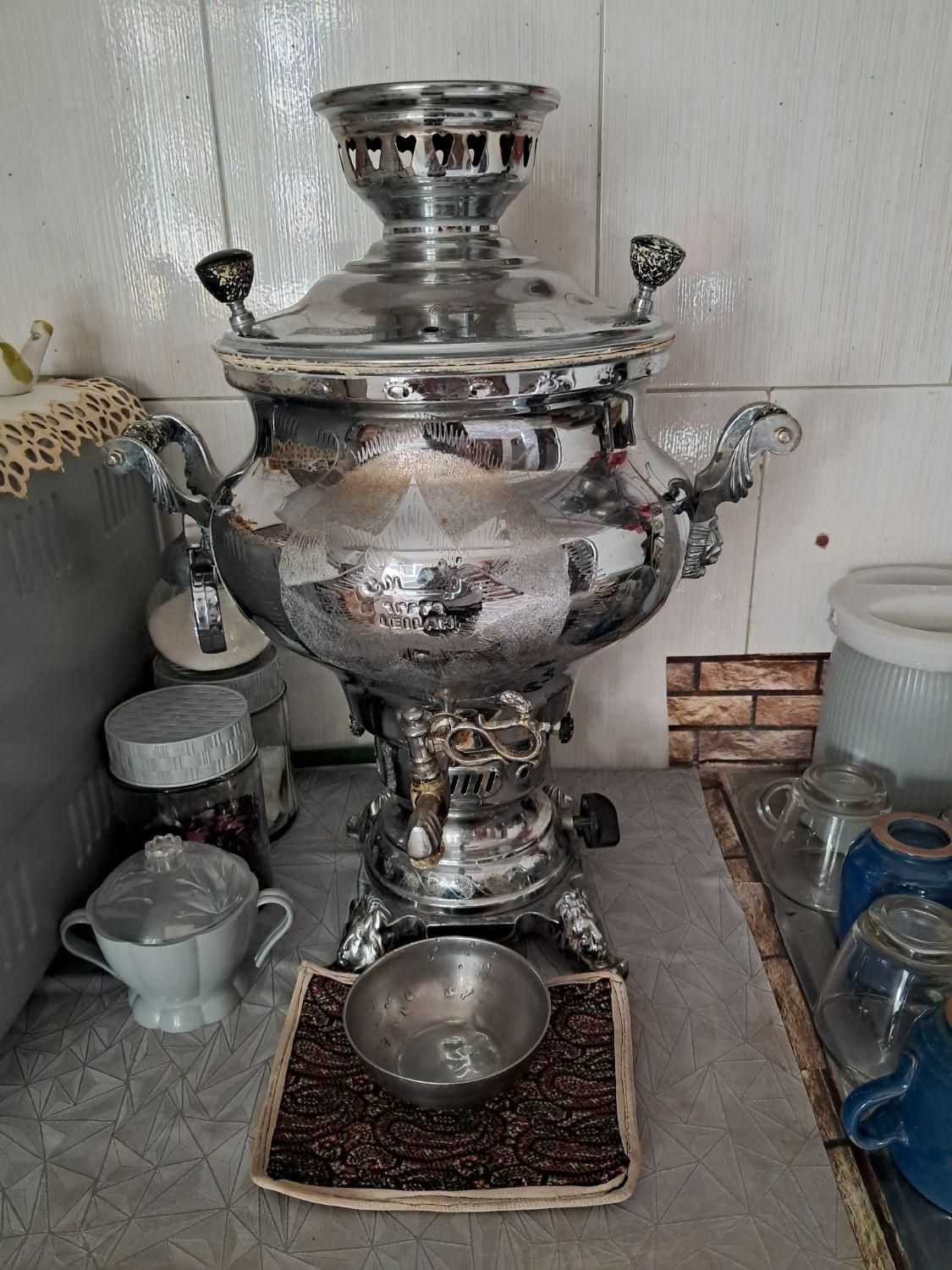 سماور از جنس لیلان ۸لیتری|سماور، چای‌ساز، قهوه‌ساز|سنندج, |دیوار