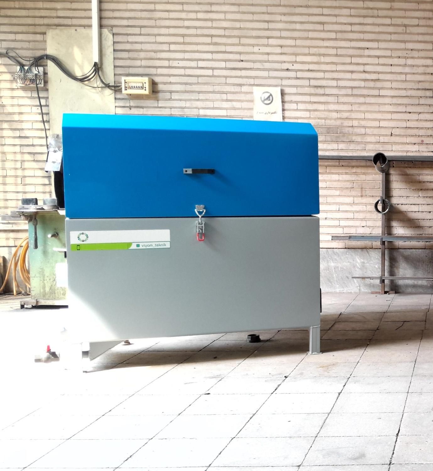 دستگاه موتور شویی قطعه سیلندر استیل سایز 120 شور|ماشینآلات صنعتی|اراک, |دیوار