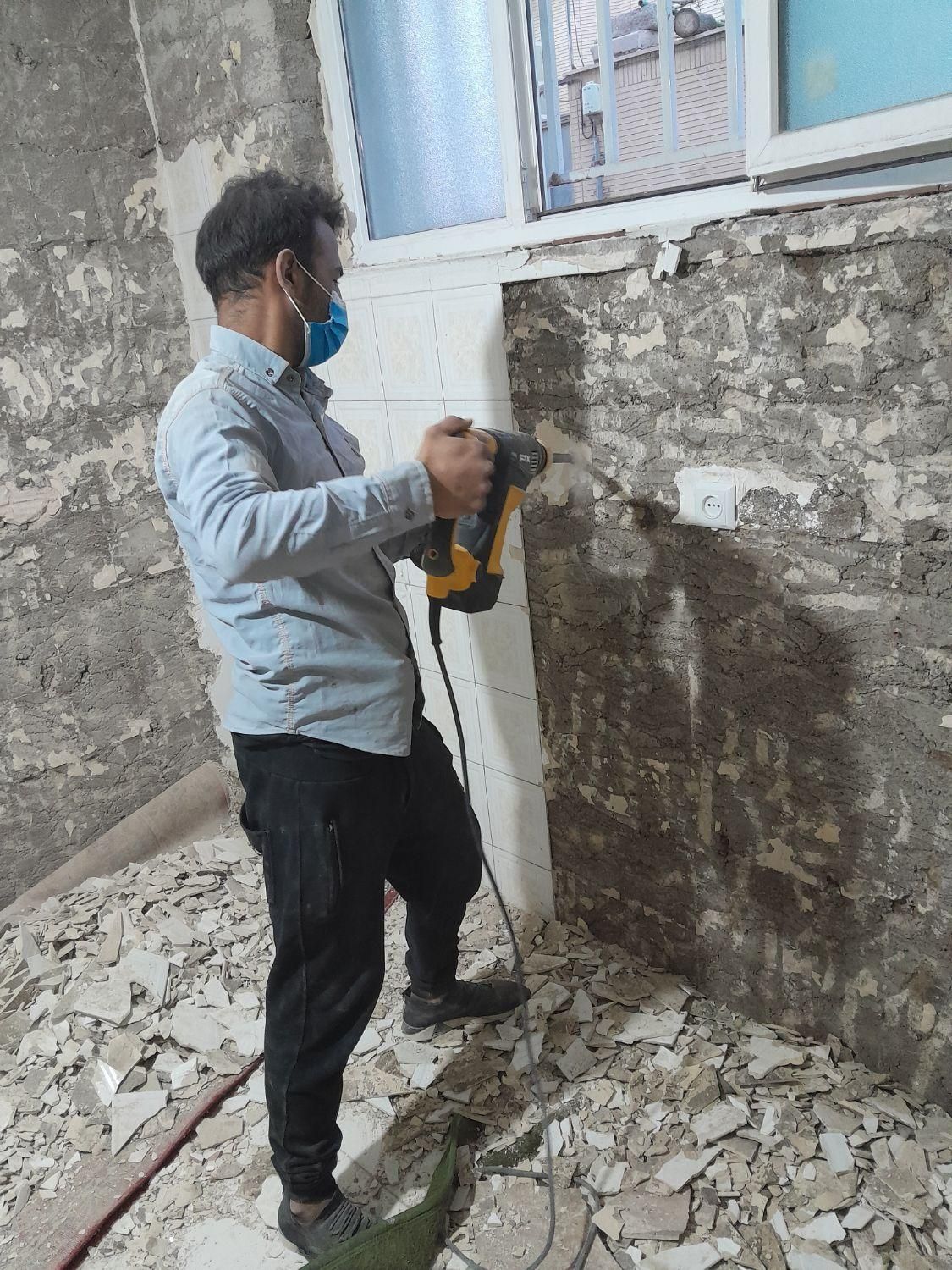 بنایی ساختمان وتخریب کاری ونگهبانی  کارگرروزمزد|خدمات پیشه و مهارت|شاهین‌شهر, شهرک گلدیس|دیوار