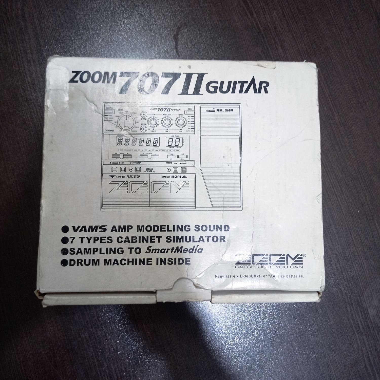 افکت گیتار مدل 707ii zoom|گیتار، بیس، امپلیفایر|کرج, هفت تیر|دیوار