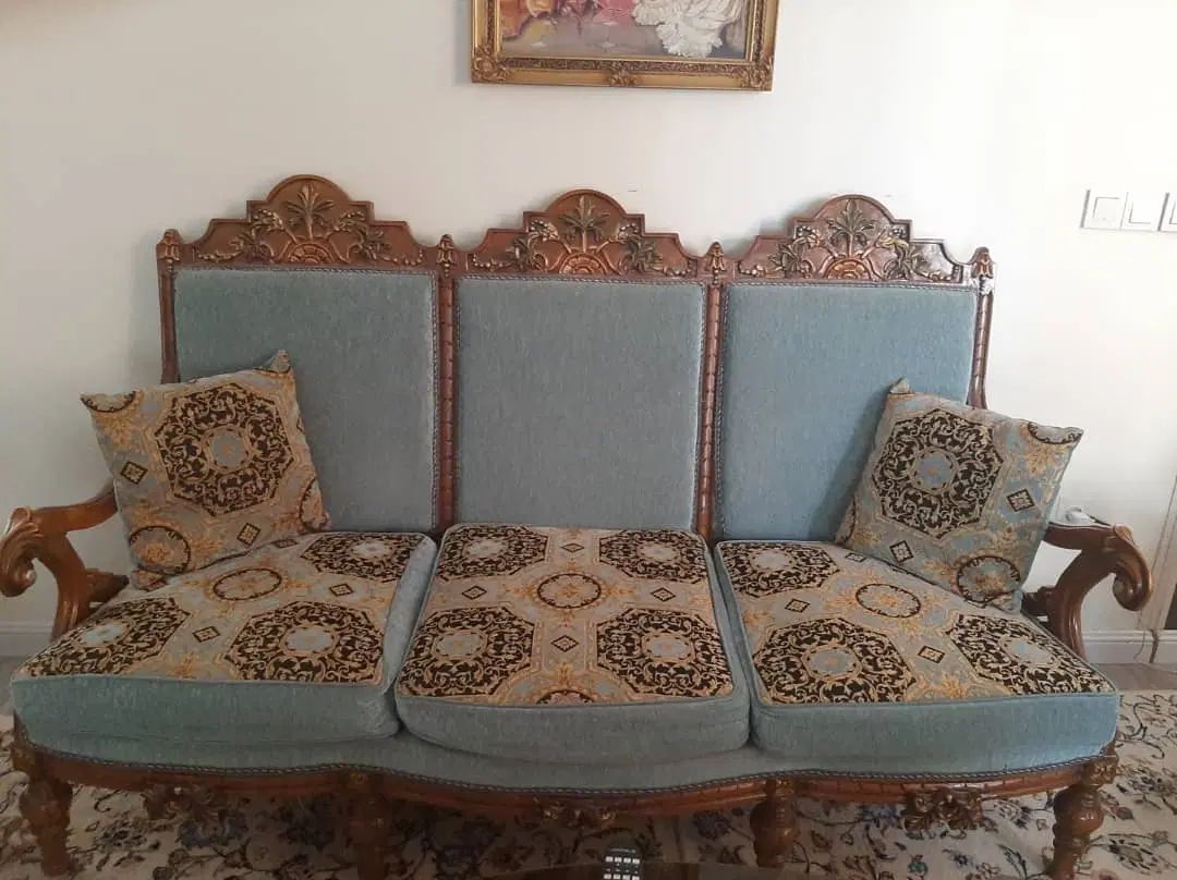 مبل ۸ نفره،چوب راش|مبلمان خانگی و میز عسلی|تهران, کوی بیمه|دیوار