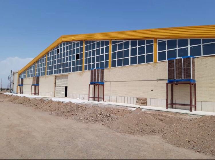 کولر آبی صنعتی پد سلولزی آکسیال|کولر آبی|تبریز, |دیوار