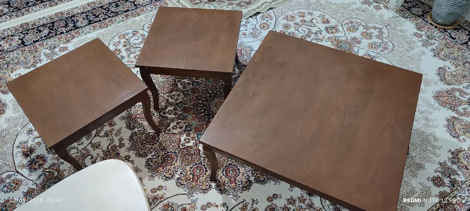 میز جلو مبلی میز عسلی چوب|مبلمان خانگی و میز عسلی|مشهد, مصطفی خمینی|دیوار