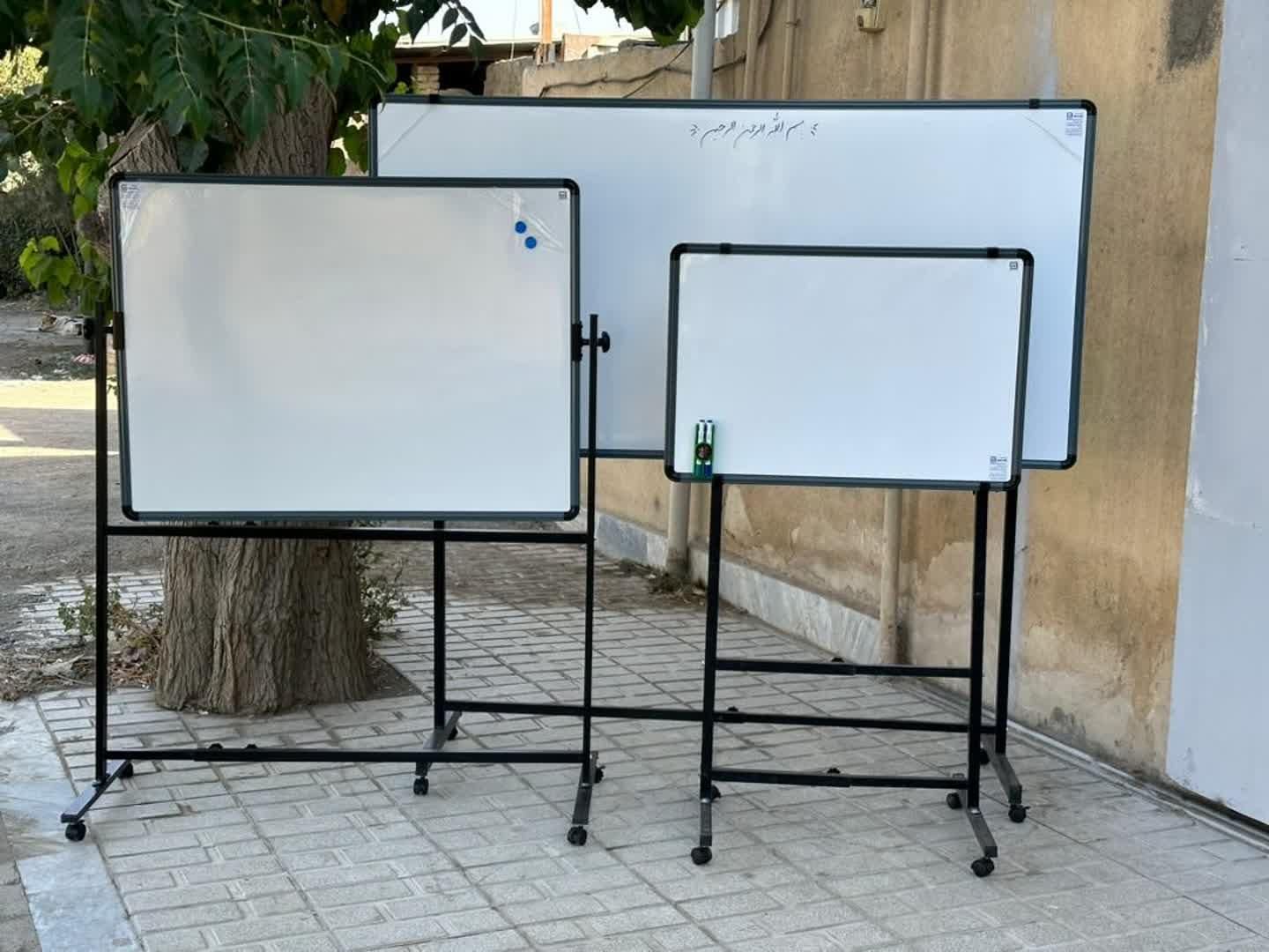 تخته وایت برد آبادبرد سایز200x100 پایه دار چرخدار|لوازم التحریر|تهران, امیریه|دیوار