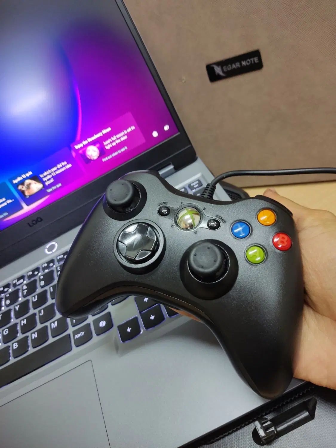 دسته بازی کامپیوتر طرح xbox 360|کنسول، بازی ویدئویی و آنلاین|مشهد, رضاشهر|دیوار
