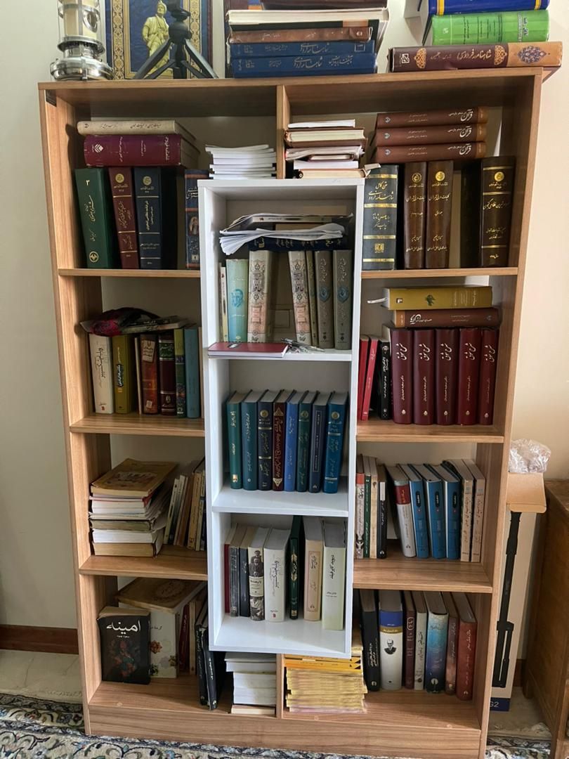 کتابخانه بوفه دکور استند شلف|بوفه، ویترین، کنسول|شیراز, تندگویان|دیوار