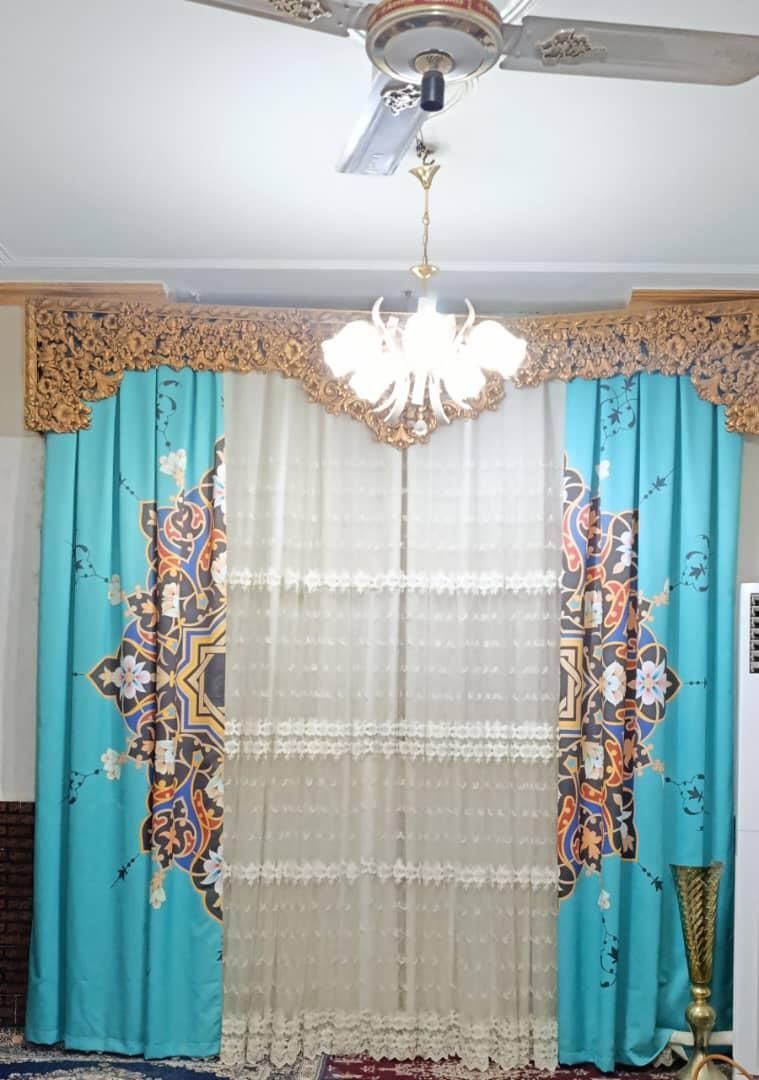 پرده با کتیبه|پرده، رانر، رومیزی|بندر ماهشهر, |دیوار