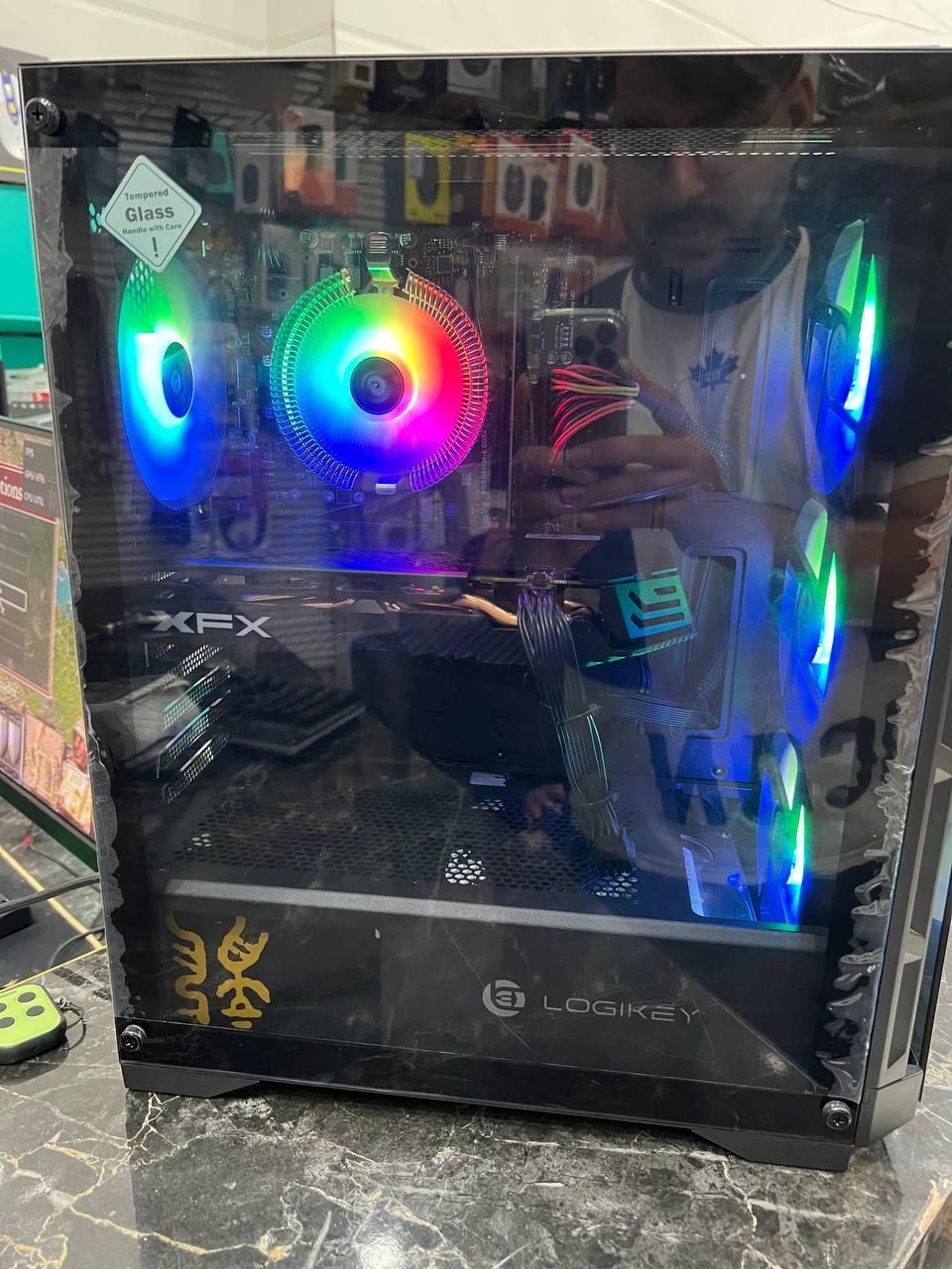 کیس سیستم گیمینگ I5 12400F/RAM 32G /RX 580 8G|رایانه رومیزی|بوشهر, |دیوار