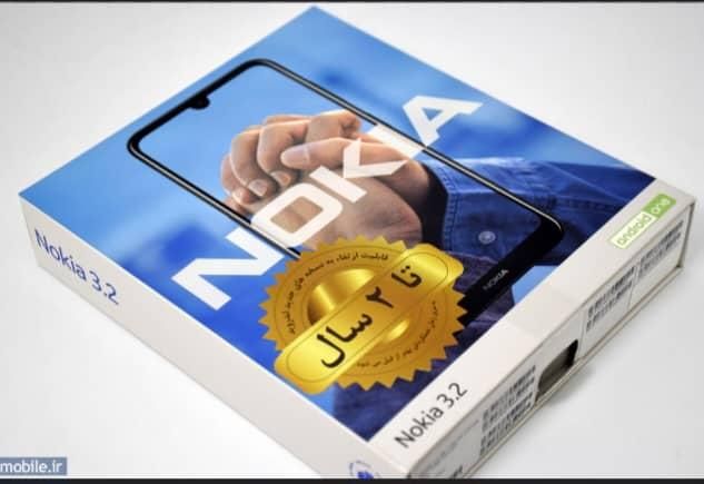 نوکیا 3.2 با حافظهٔ ۳۲ گیگابایت|موبایل|تهران, حشمتیه|دیوار