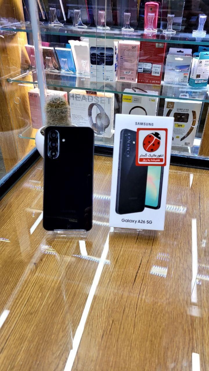سامسونگ galaxy a26  حافظهٔ ۲۵۶ رم ۸ پلمپ|موبایل|مشهد, الهیه|دیوار