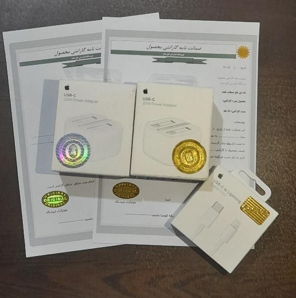 شارژر آیفون/اپل اصل گارانتی۱۸ماهه، پرداخت درب منزل|لوازم جانبی موبایل و تبلت|تهران, تجریش|دیوار
