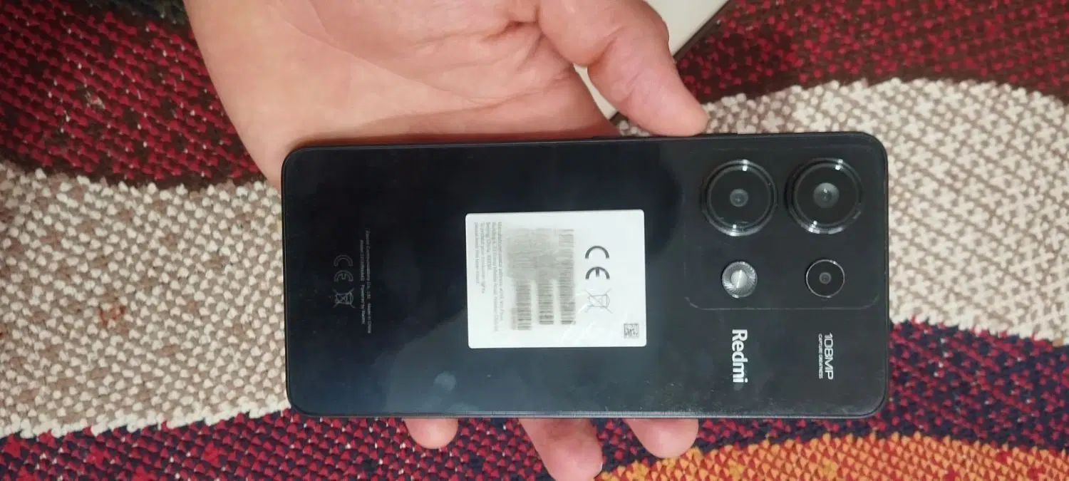 شیائومی Redmi Note 13 با حافظهٔ ۲۵۶ گیگابایت|موبایل|اصفهان, بابوکان|دیوار