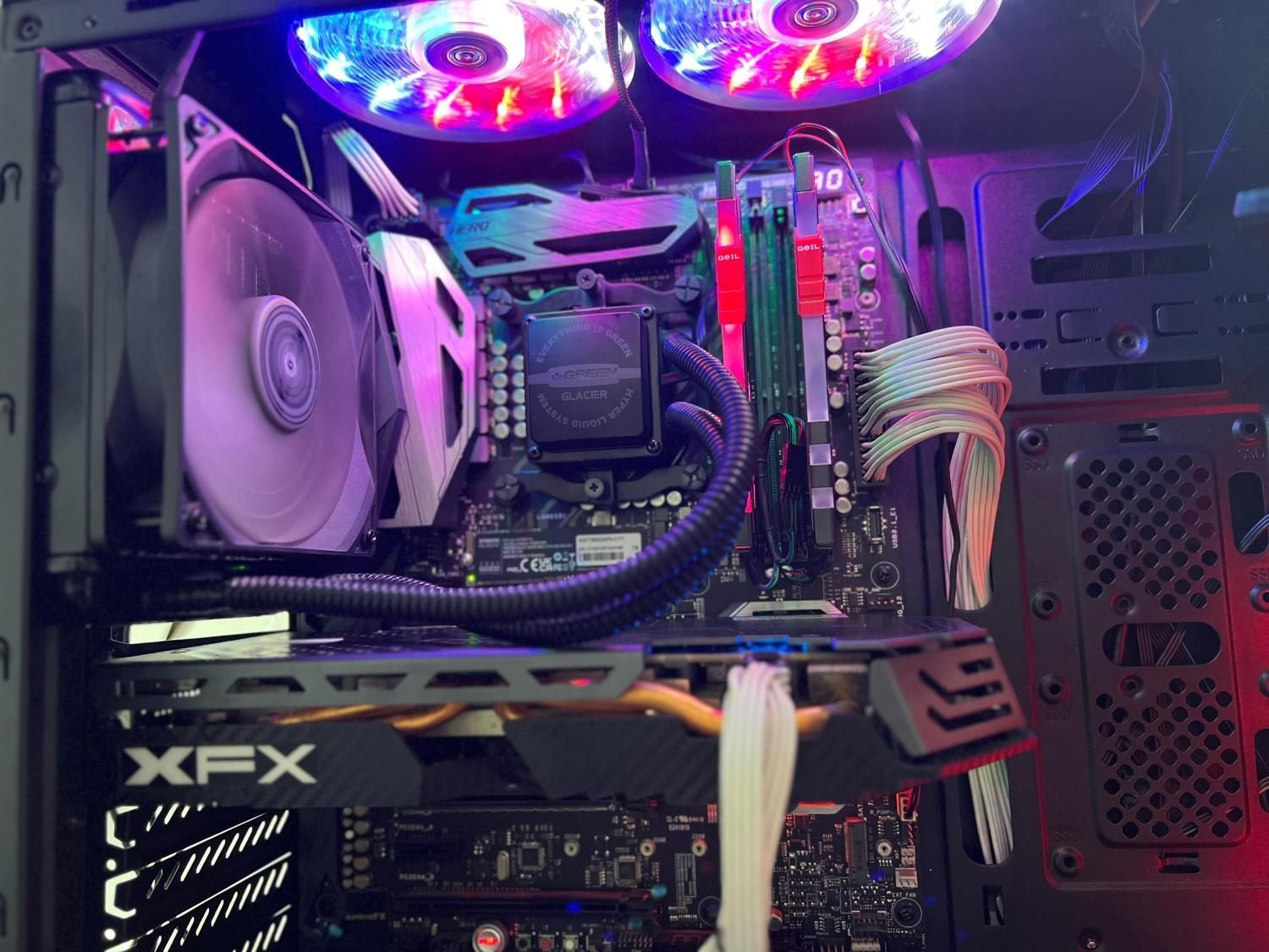 کیس گیمینگ اقتصادی i7 با کارت rx580|رایانه رومیزی|شیراز, معالی‌آباد|دیوار