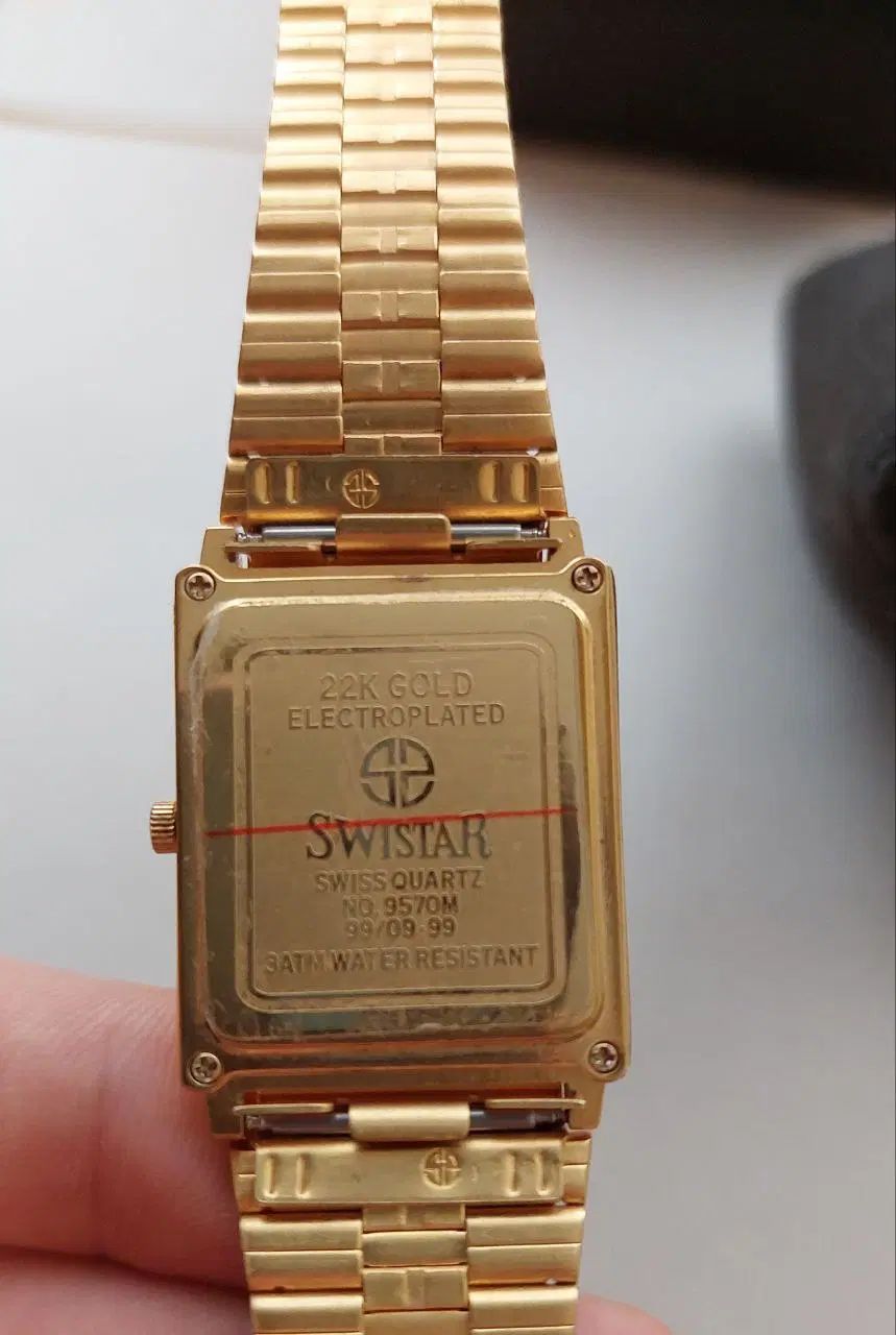 ساعت swistar روکش ۲۲k gold طلا ۲۲ عیار|ساعت|تهران, پاسداران|دیوار