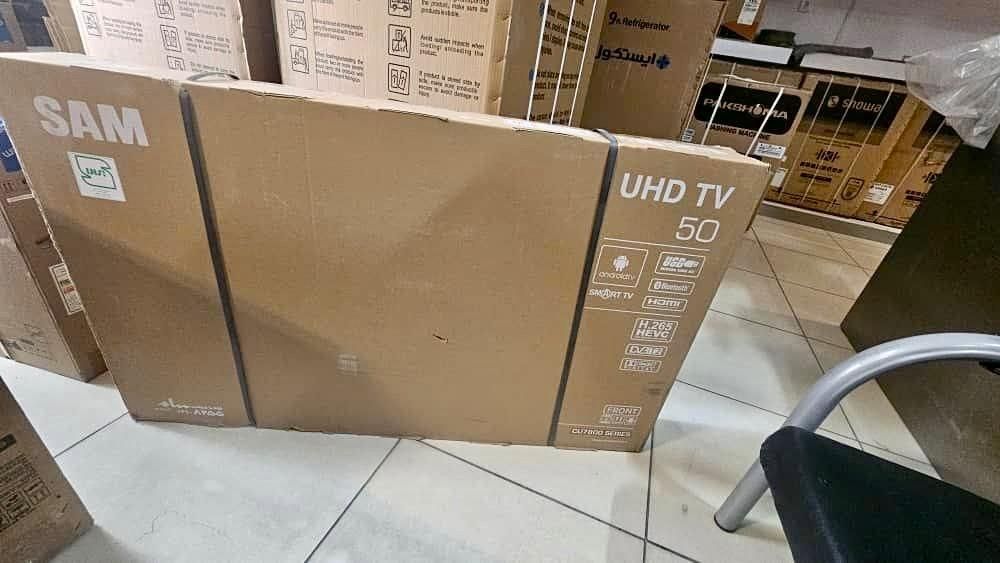 تلویزیون ال ایدی سام ۵۰ فورکی اندروید۱۱ سری CU7800|تلویزیون و پروژکتور|تهران, امانیه|دیوار