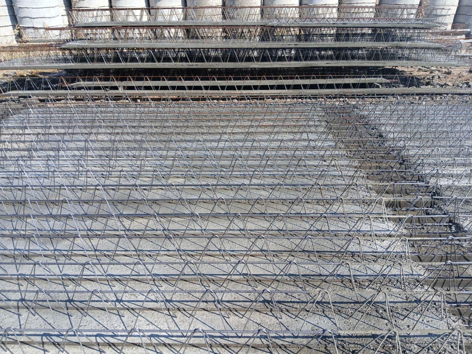 تیرچه بلوک سقفی دیواری ساده وته پر بلوک رنگی نما|مصالح و تجهیزات ساختمان|مرودشت, کوشک|دیوار